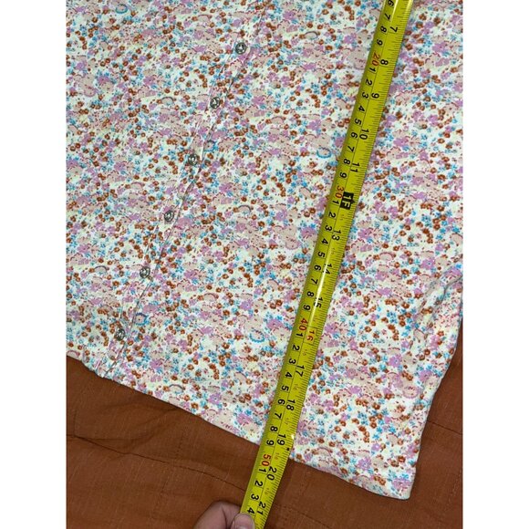 NWT BP Floral Print Womens Cropped Top Size 1X - Picture 7 of 8